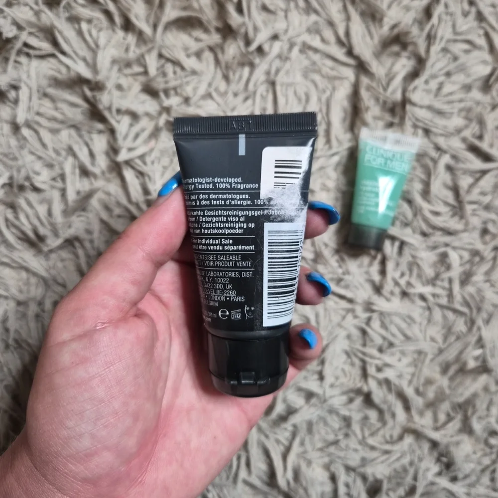 Clinique For Men Charcoal Face Wash and Maximum Hydrator Moisturizer Face Skin ✨